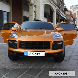 ماشین شارژی پورشه شاسی بلند متالیک چهار موتور AX2081_اسباب بازی